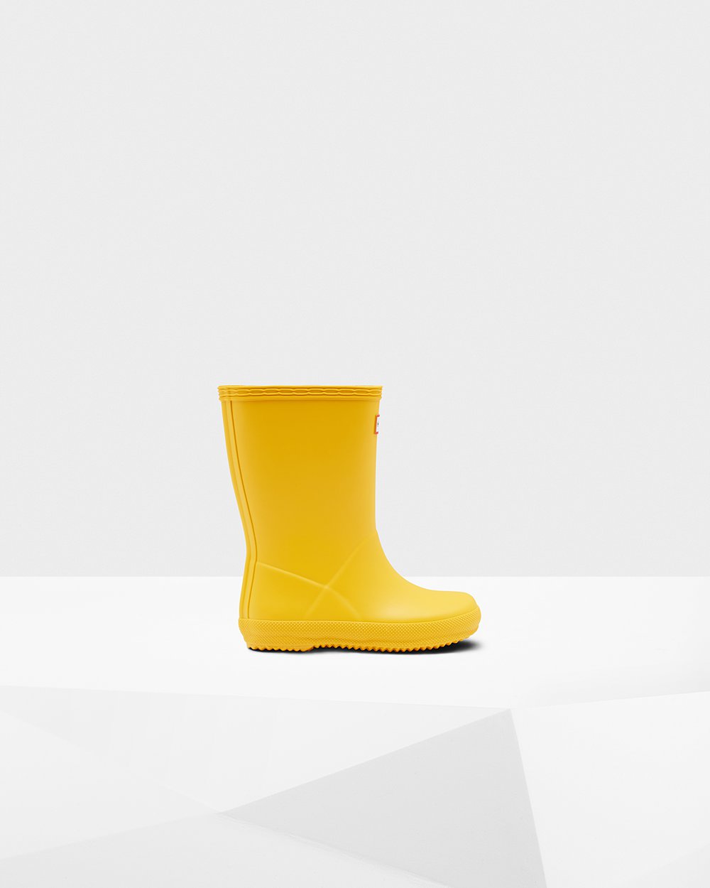 Hunter Original First Classic Rain Boots - Sale Online Kids Yellow - ZORIHU867